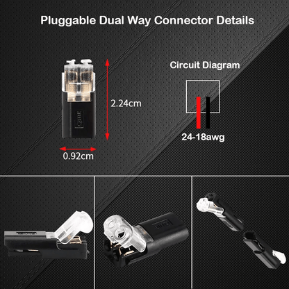 (🔥Last Day Promotion  - 49% off)2026 Double-wire Plug-in Connector With Locking Buckle(The more you buy, the more discounts you get)
