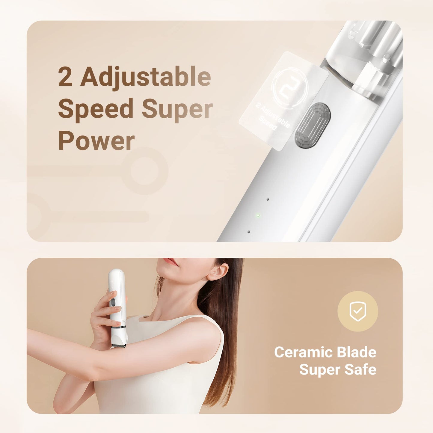 (🔥Last Day Promotion  - 49% off)2026-Ultimate Pet Grooming Kit 🐶 4-in-1 Electric Clippers with 4 Interchangeable Blades